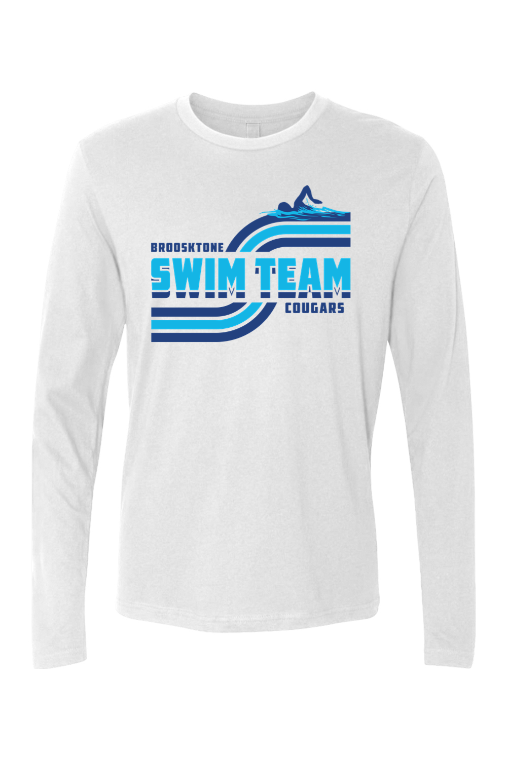 Swimming - Adult Next Level Long Sleeve Tee