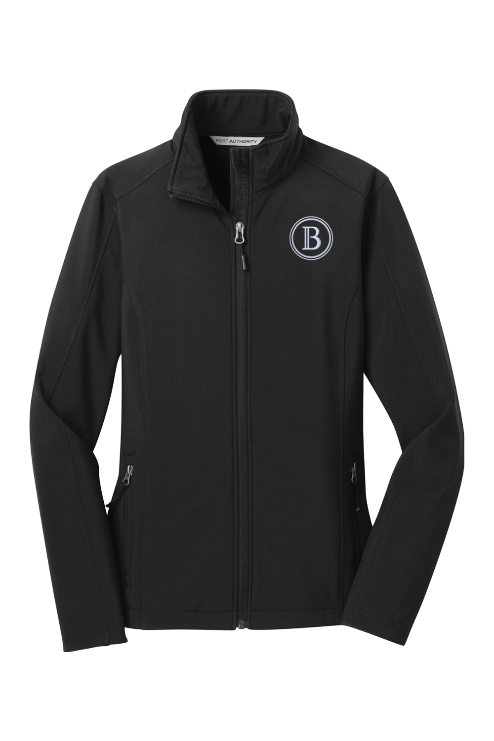 "B" - Port Authority Ladies Core Soft Shell Embroidered Jacket