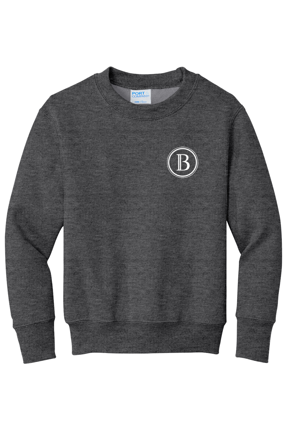 *Friday Spirit Days Only* "B" - Youth Port & Company Crewneck Sweatshirt