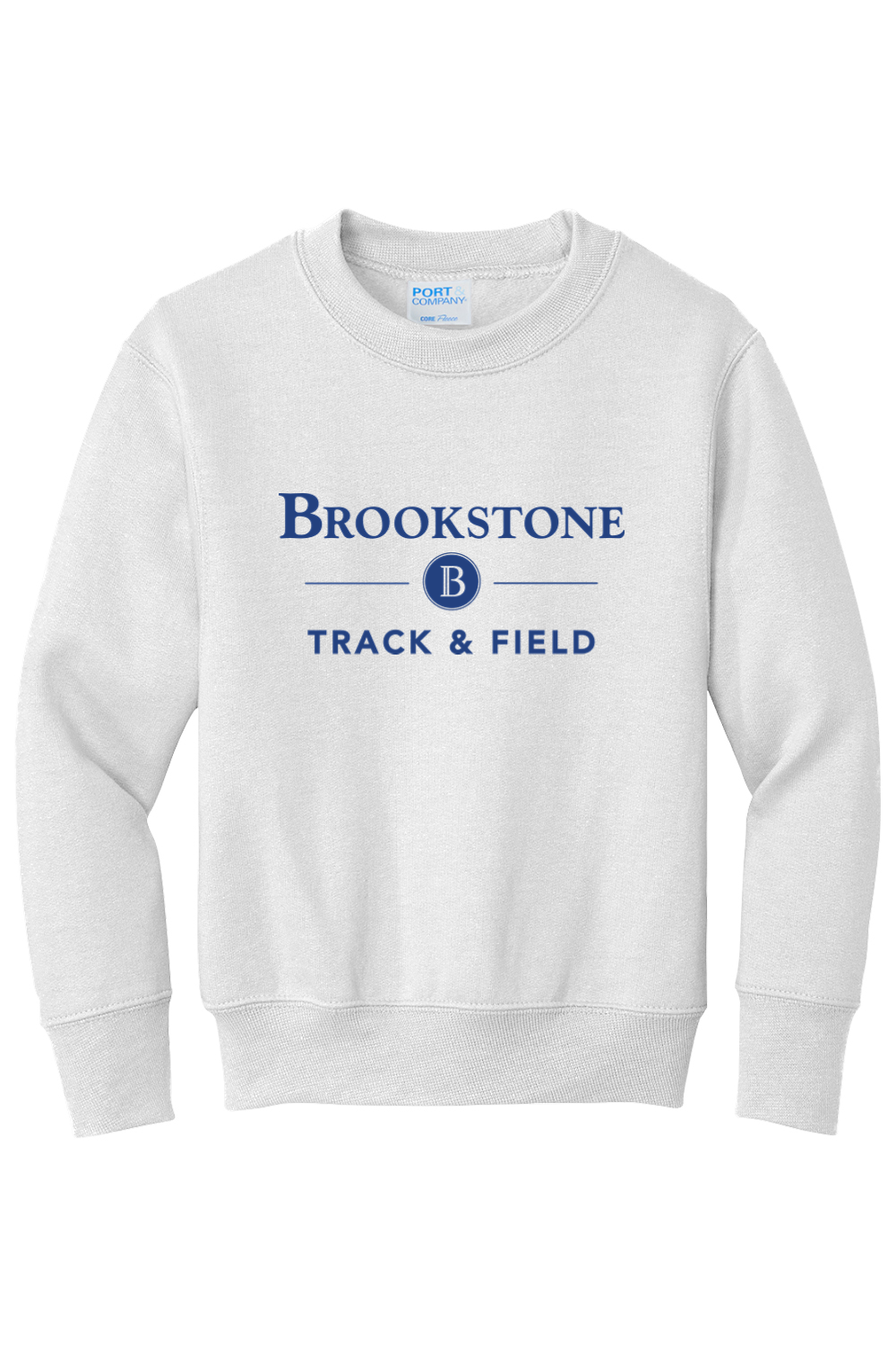 Track & Field - Youth Port & Company Crewneck Sweatshirt