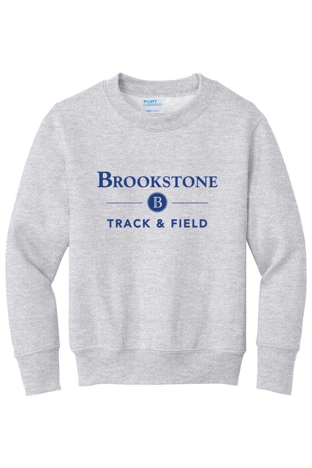 Track & Field - Youth Port & Company Crewneck Sweatshirt