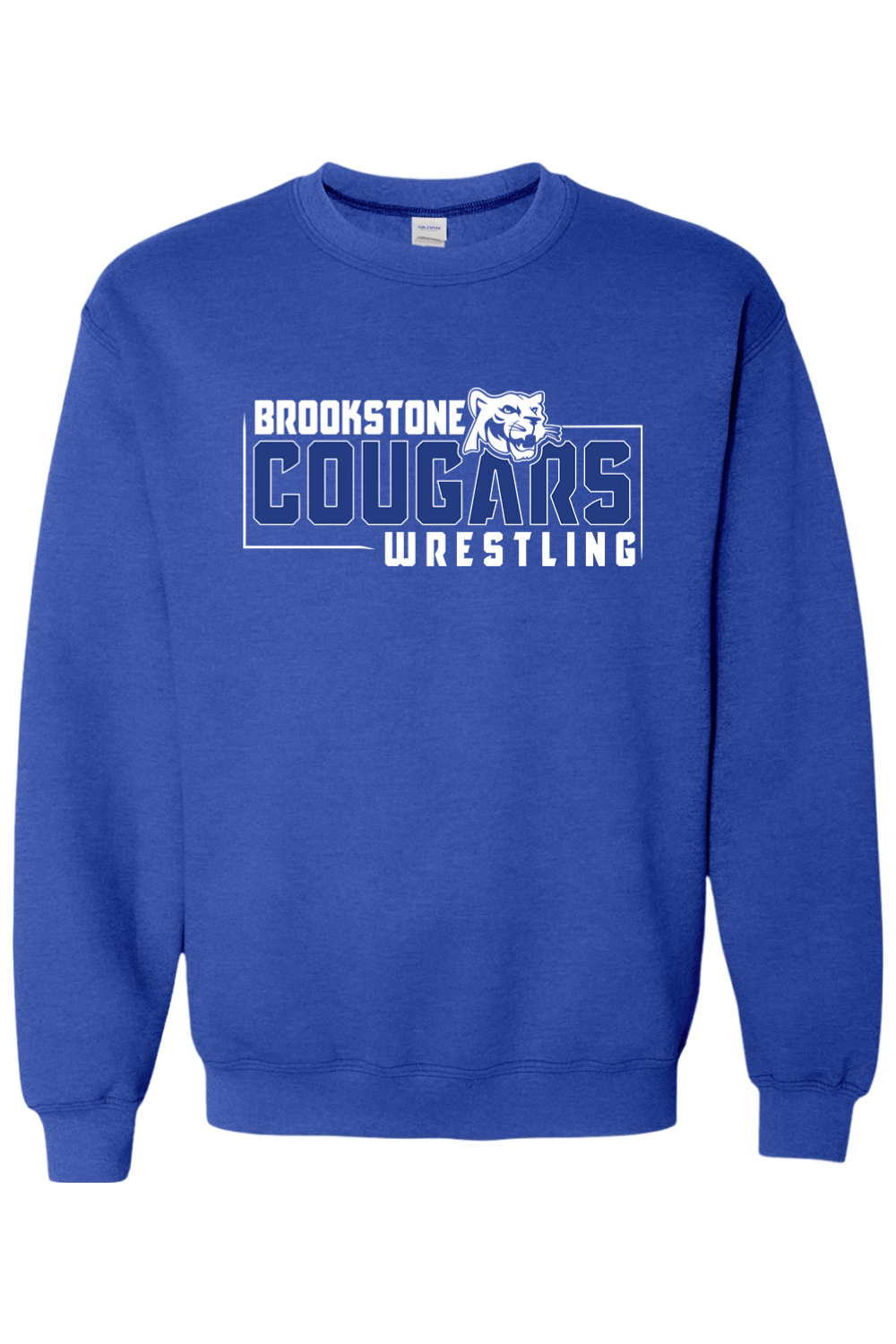 Wrestling - Adult Gildan Heavy Blend Crewneck Sweatshirt