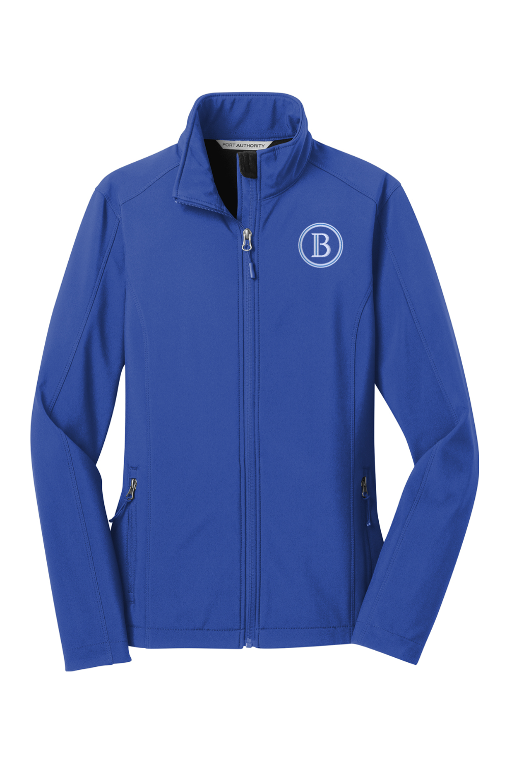 "B" - Port Authority Ladies Core Soft Shell Embroidered Jacket