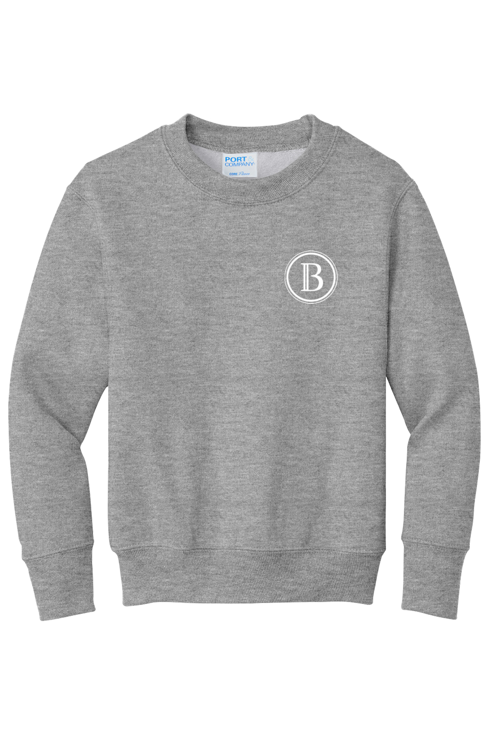 *Friday Spirit Days Only* "B" - Youth Port & Company Crewneck Sweatshirt