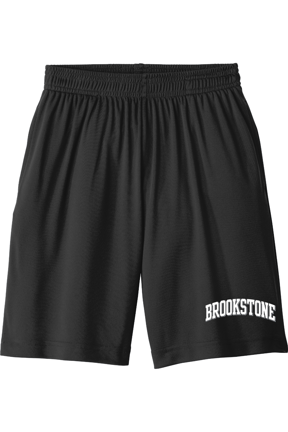 Old School Arched Brookstone - Athletic Shorts w/Pocket