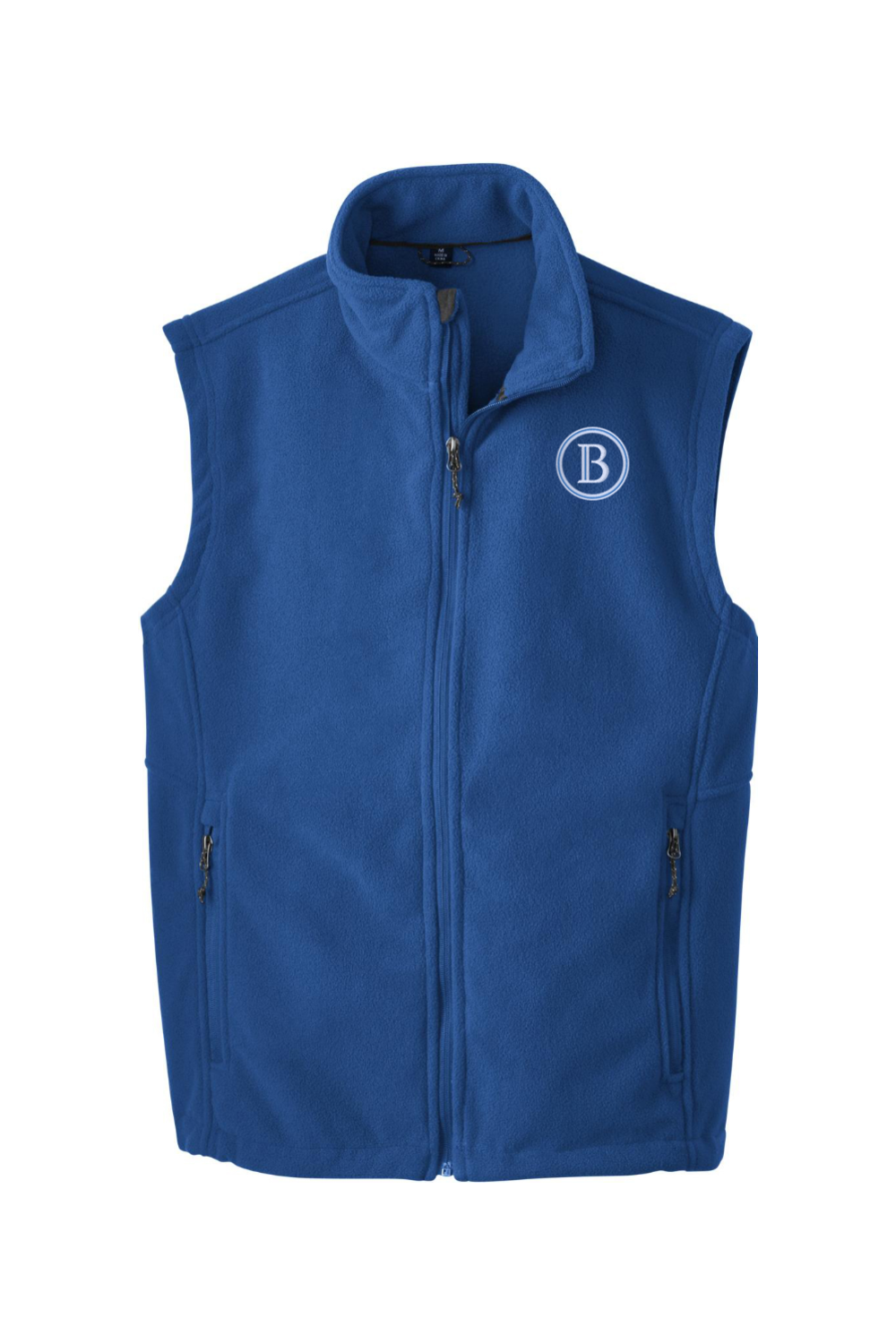 "B" - Adult Port Authority Value Embroidered Fleece Vest