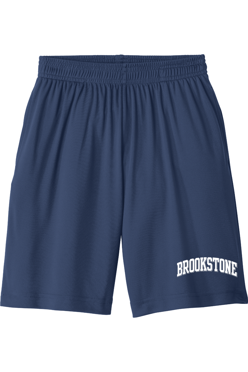 Old School Arched Brookstone - Athletic Shorts w/Pocket