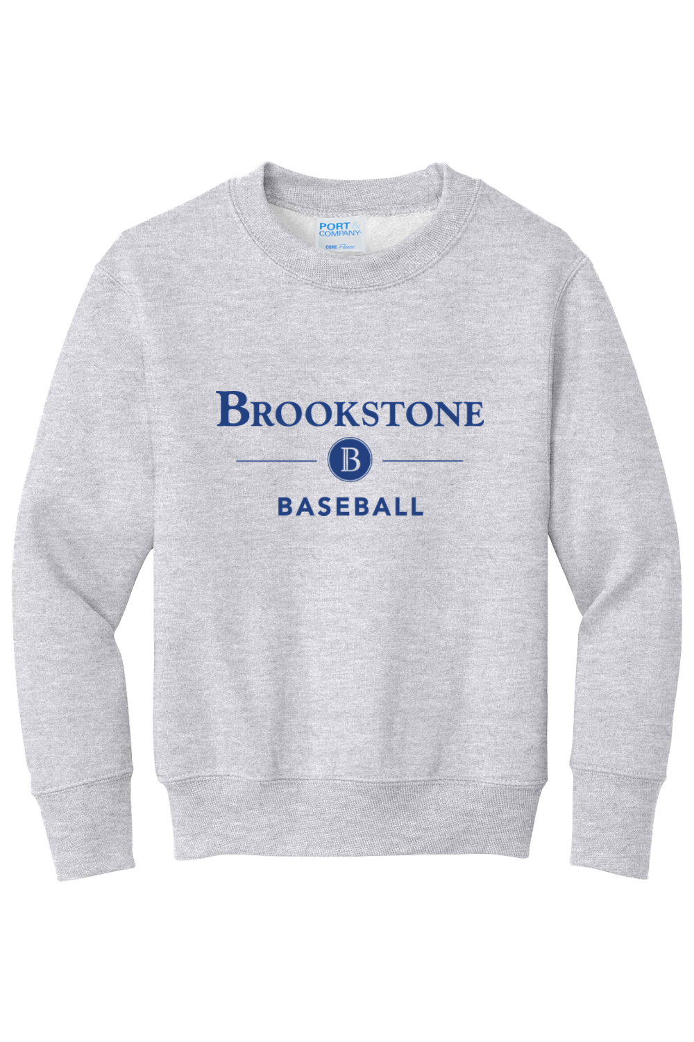 Baseball - Youth Port & Company Crewneck Sweatshirt