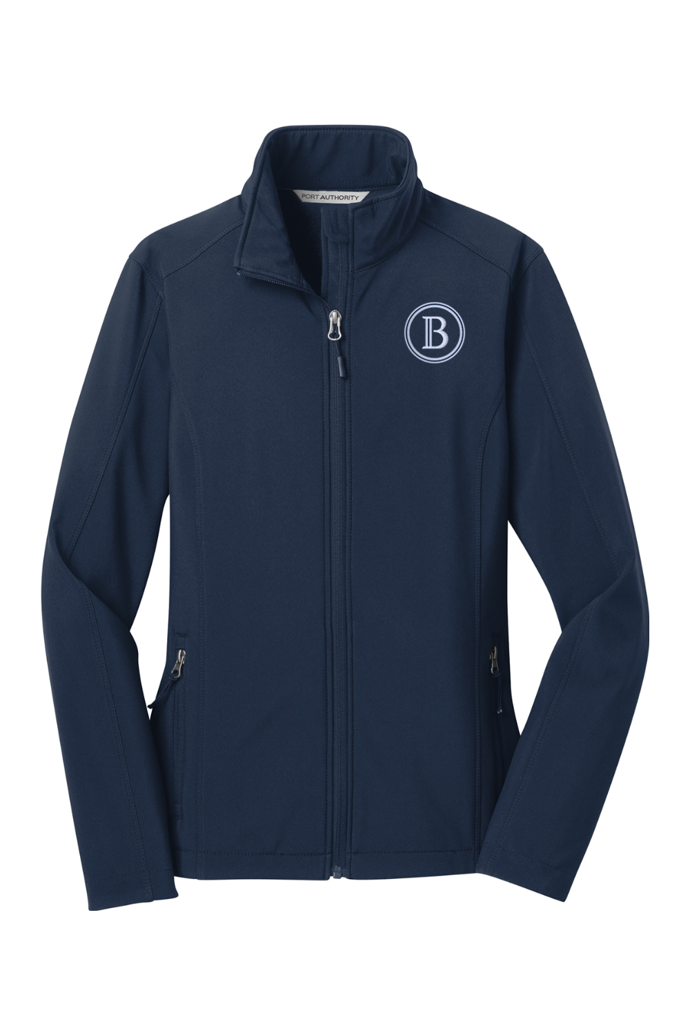 "B" - Port Authority Ladies Core Soft Shell Embroidered Jacket