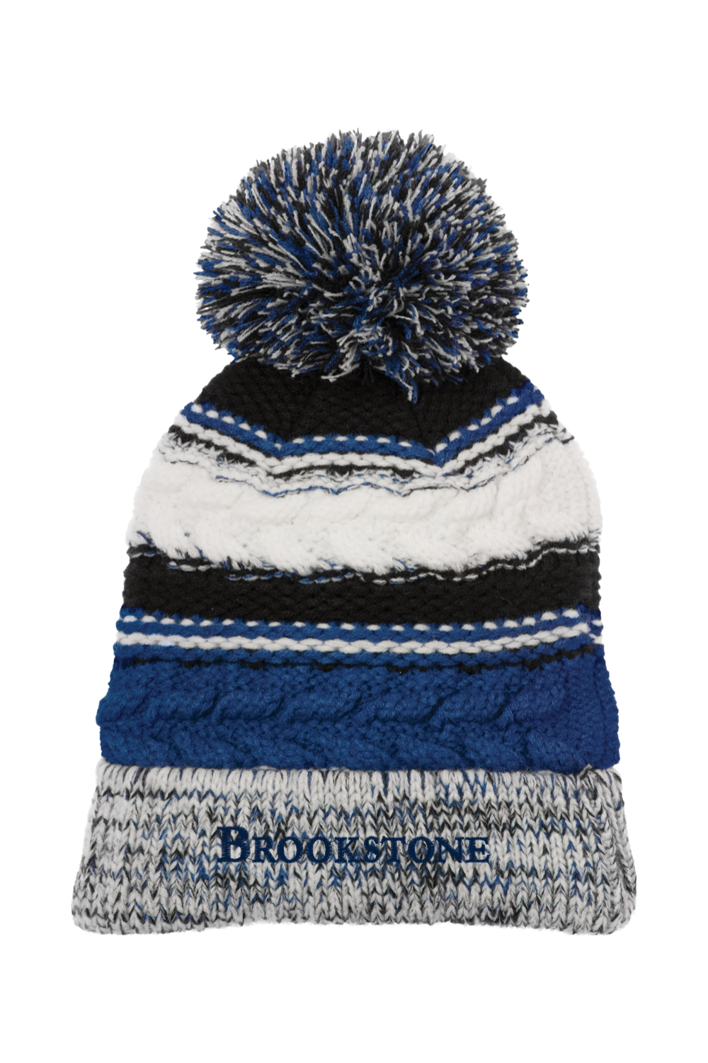 Brookstone - Sport-Tek Pom Pom Team Embroidered Beanie