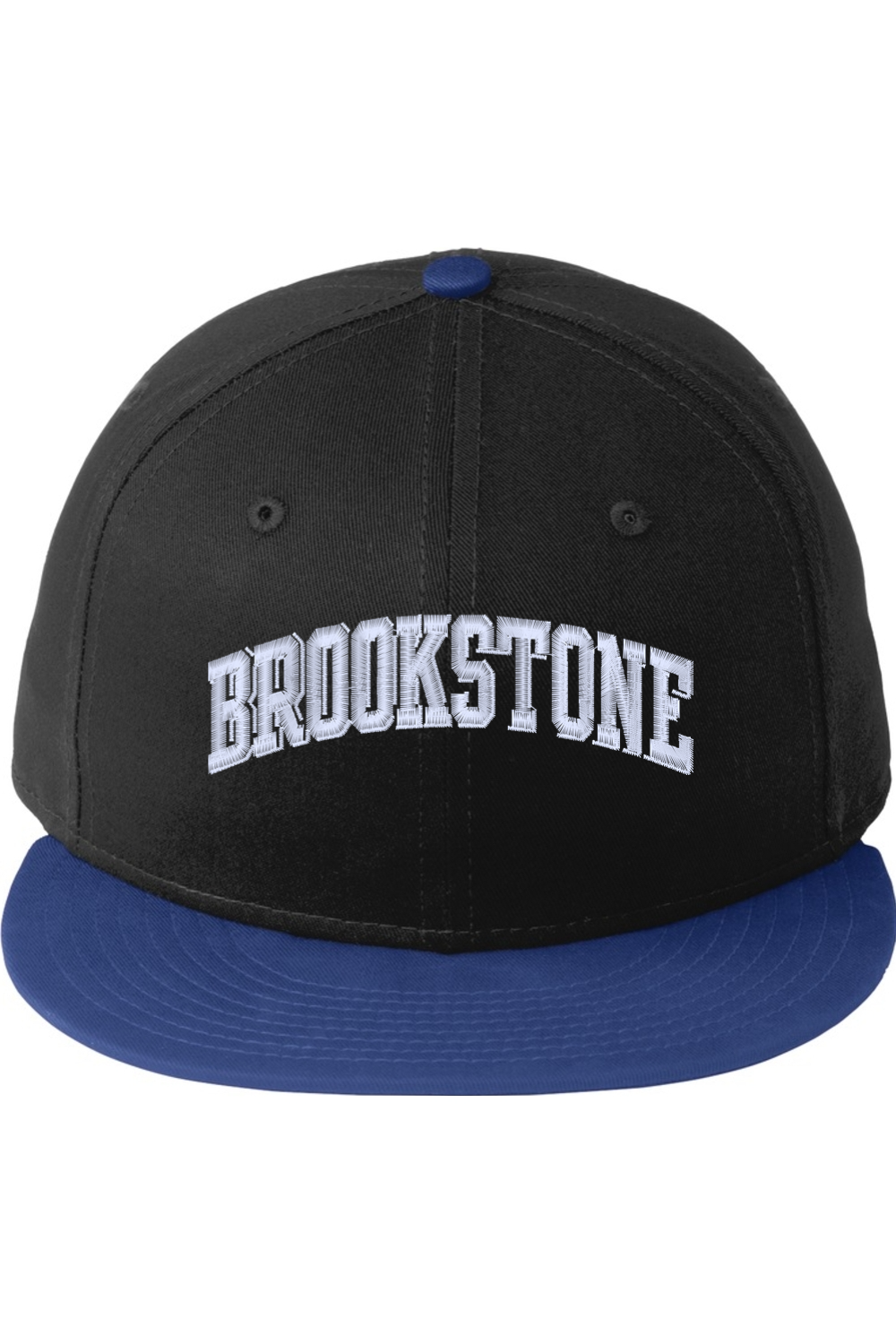 Old School Arched Brookstone - New Era Flat Bill Snapback Embroidered Cap