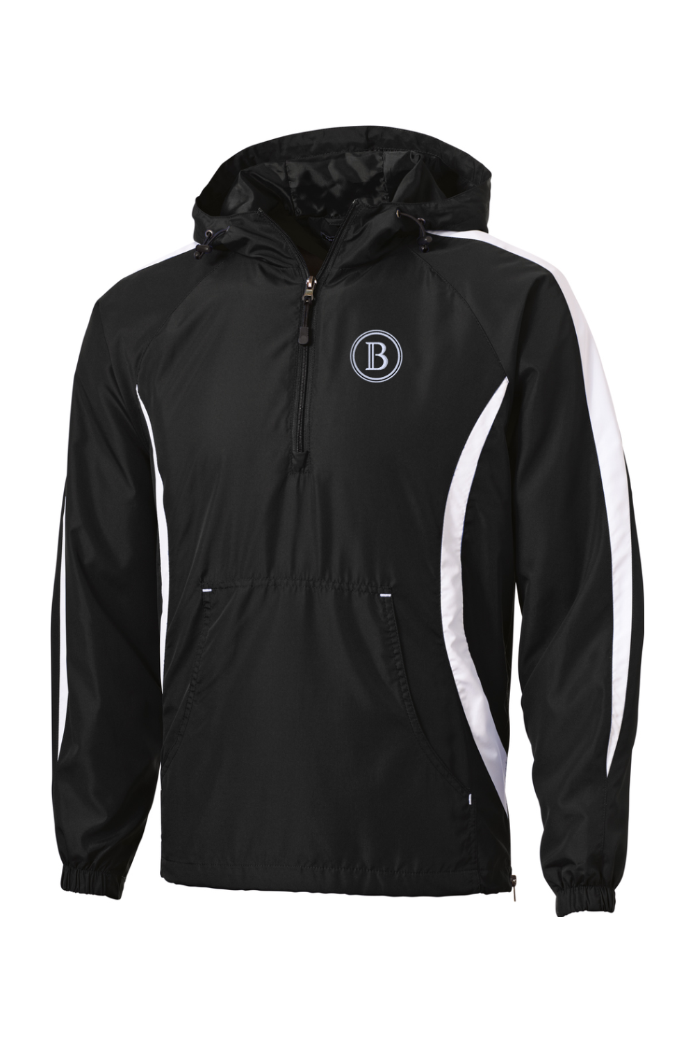 "B" - Adult Sport-Tek® Colorblock Raglan Embroidered Anorak