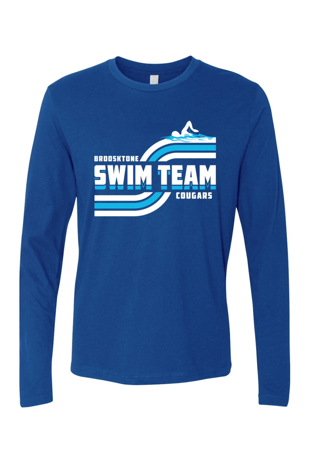 Swimming - Adult Next Level Long Sleeve Tee