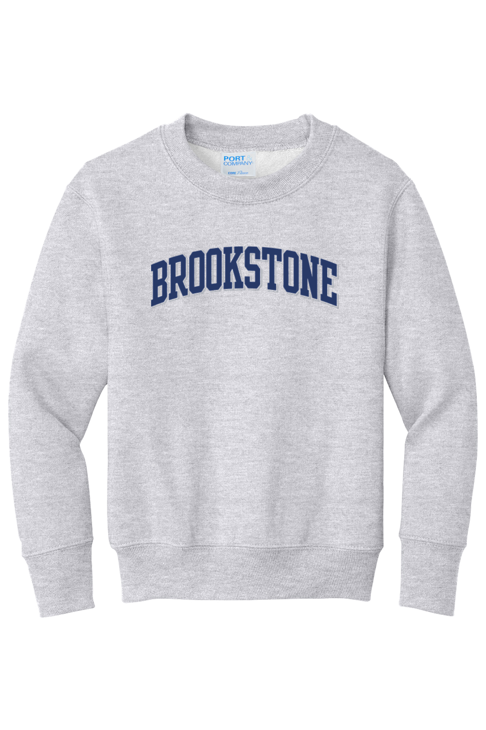 *Friday Spirit Days Only* Old School Arched Brookstone - Youth Port & Company Crewneck Sweatshirt