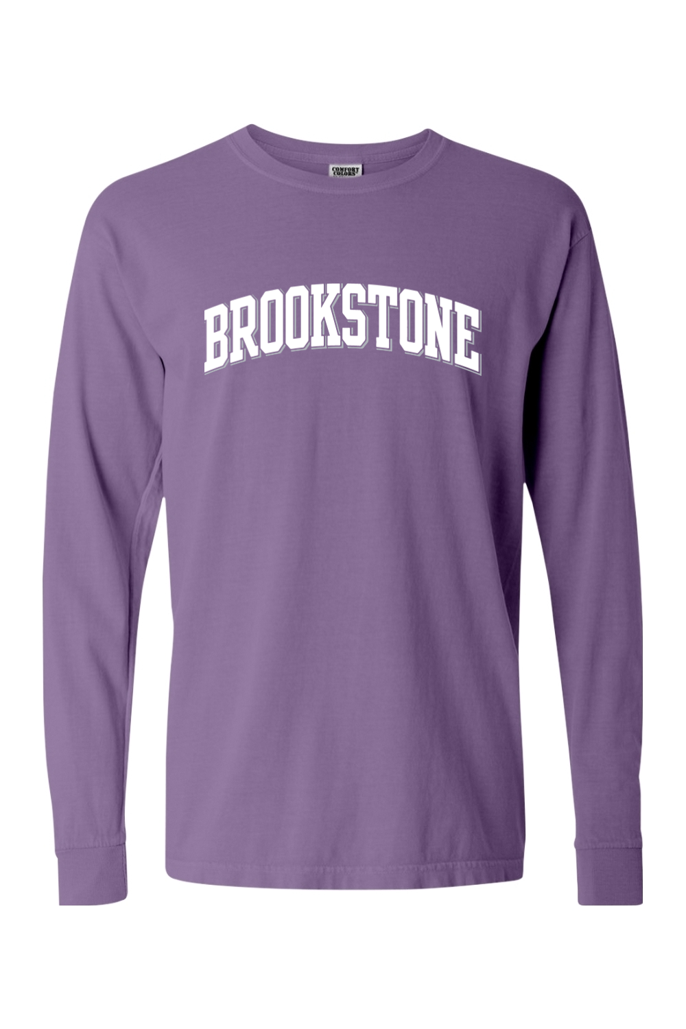 Old School Arched Brookstone - Adult Comfort Colors Long Sleeve Tee