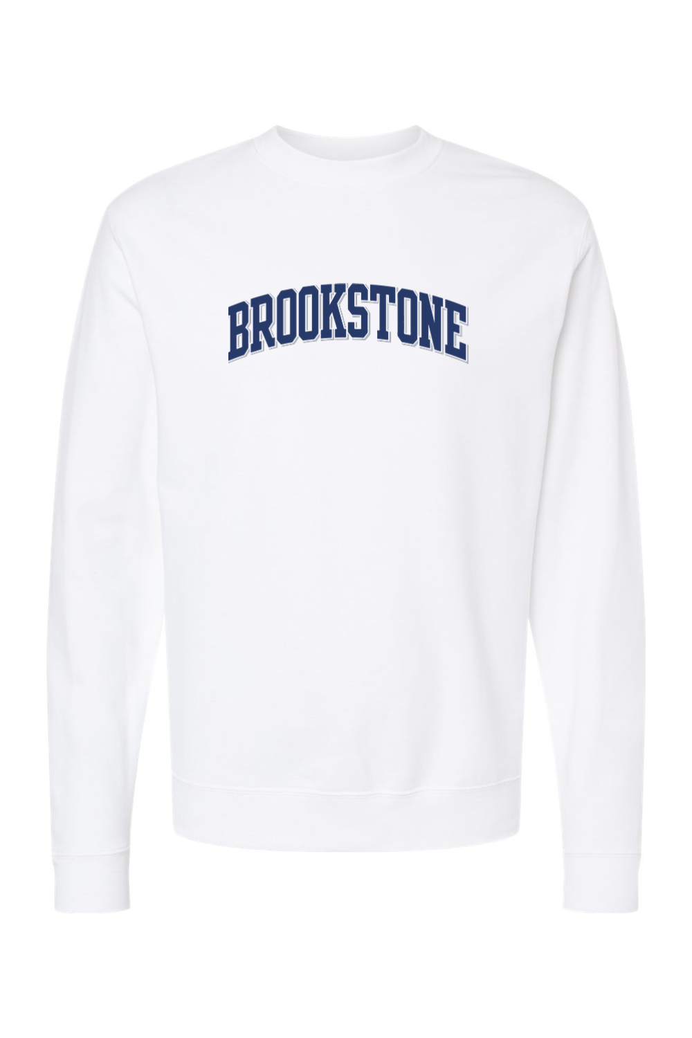 * UNIFORM APPROVED * - Adult Old School Arched Brookstone Crewneck Sweatshirt