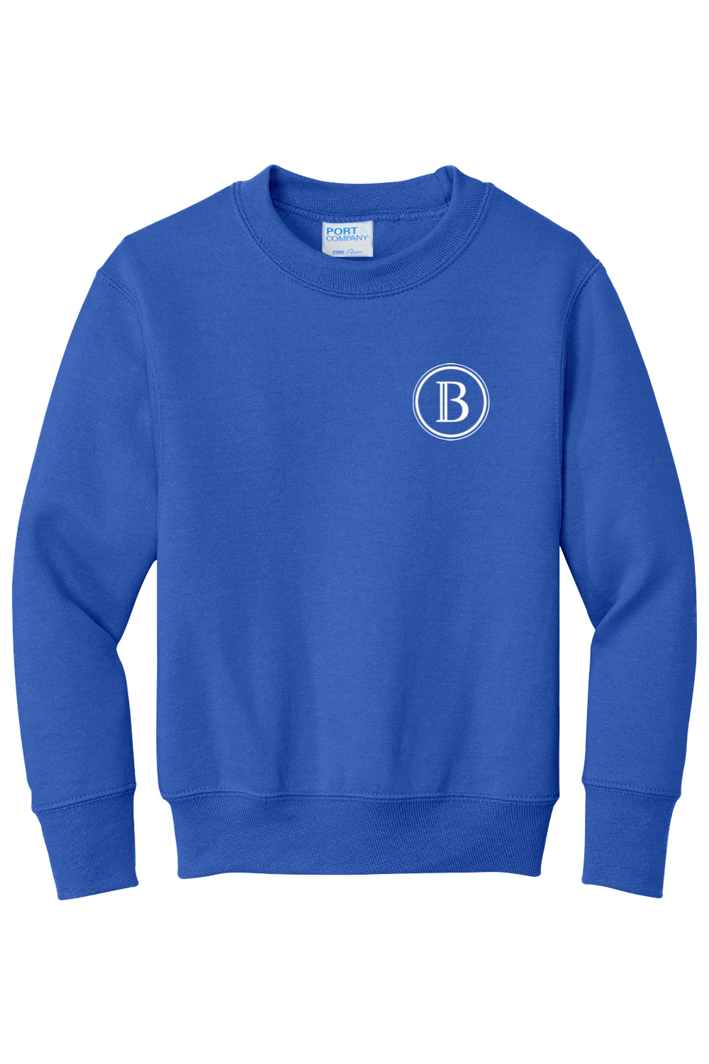 *Friday Spirit Days Only* "B" - Youth Port & Company Crewneck Sweatshirt