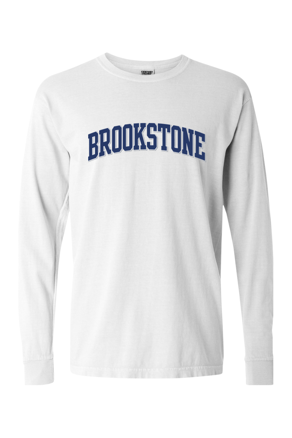 Old School Arched Brookstone - Adult Comfort Colors Long Sleeve Tee