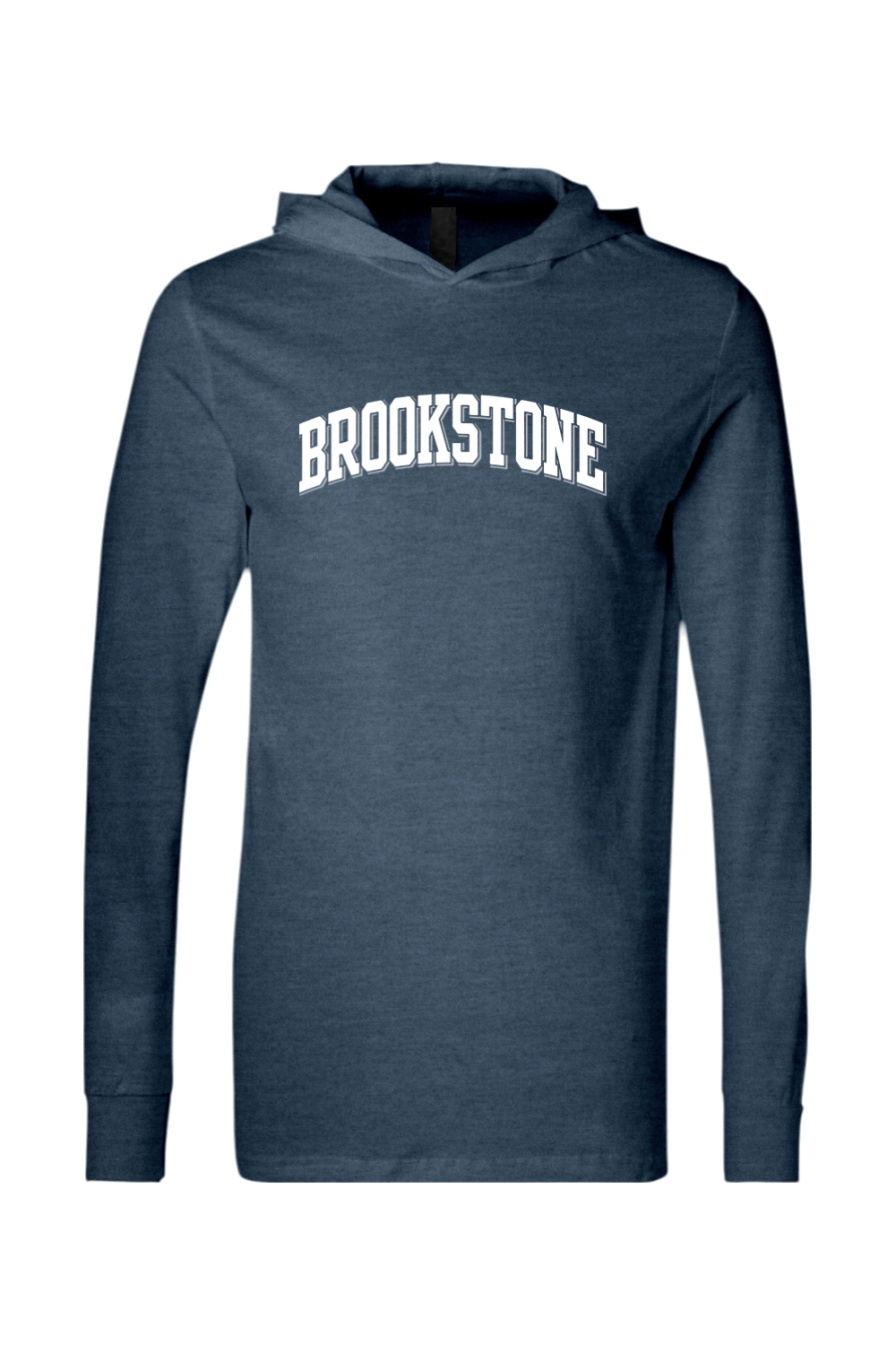 Old School Arched Brookstone - Adult Long Sleeve Hooded Tee
